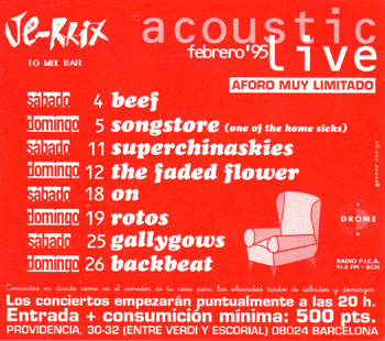 2nd gig in a nice indie pub